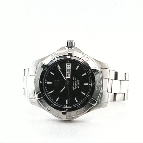 Tag Heuer Men's WAF2010.BA0818 Aquaracer Automatic Stainless Steel Watch #95 run - Picture 2 of 8